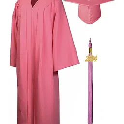 RAJ FANCY DRESSES Full Sleeves Convocation Theme Costume Set - Pink-picture-24