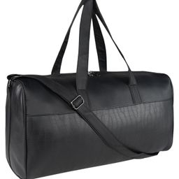 Mike Bags PU Amaze 26L Duffle Bag - Black-image-79