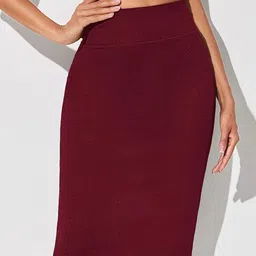 Stylecast X Slyck Women A-Line Knee Length Skirt-image-79