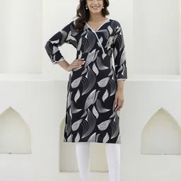 PURSHOTTAM WALA Women Printed Asymmetric Kurta-image-84