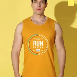 WOOSTRO Men Pack of 2 Typography Printed Round Neck Cotton Slim Fit Sports T-shirts-image-84
