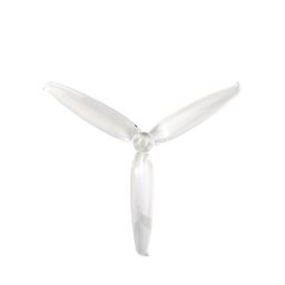 Pro-Range Propellers 6042(6X4.2) Tri Blade Flash 2CW+2CCW 2 Pair- Transparent (Clear) image 2