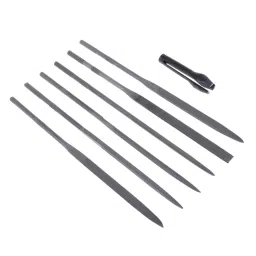 RS PRO 160mm Second Cut Needle File Set, 521908-17