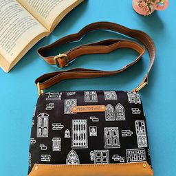 Funk For Hire Women Printed Messenger Bag-image-5