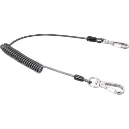 Shinwa Rules Stainless Steel Safety Wire Cord B 480 - 520 mm Natural Length, 80891-image-4