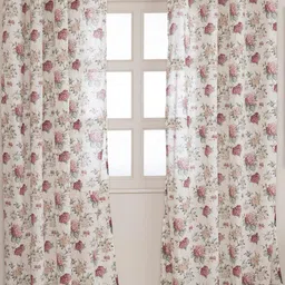 The Home Story Set of 2 Cotton Sheer Door Curtain-image-62