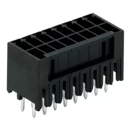 Wago TERMINAL BLOCK, HEADER, 16POS, VERT, BLK, 713-1408-image-28