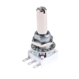 Vishay Panel Mount Rotary Potentiometer 250 mW Power 500 kΩ Resistance Solder Lug Terminal, P11S1V0FLSY00504KA-picture-46