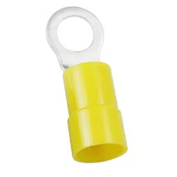 RS PRO Insulated Ring Terminal 5.3 mm Stud Size 4 mm² to 6 mm² Wire Size Yellow, 1788642-image-94