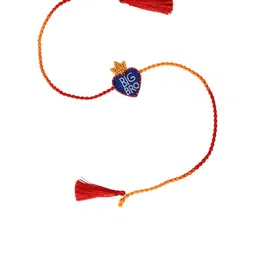 Aye Candy Artificial Beaded Big Bro Thread Rakhi-image-25