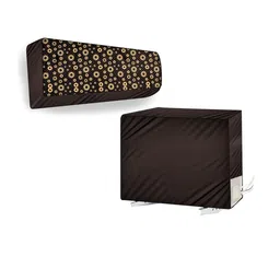 The Furnishing Tree Split AC Cover Set of Indoor and Outdoor Unit Used for 1 Ton Amazon Basics AB20-83