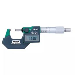 Insize Digital Waterproof Outside Micrometer 75-100 mm Range, 3112-100WL-44