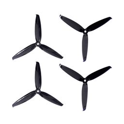 Pro-Range Propellers 6042(6X4.2) Tri Blade Flash 2CW+2CCW 2 Pair- Black image 1