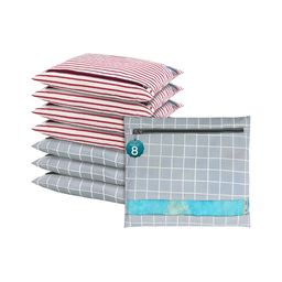 Aura Grey Set of 6 Regular Multi-Utility Organisers-18