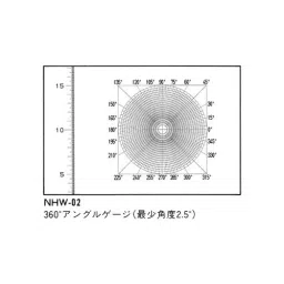 AS ONE Microscope Scale Sheet Gauge Polyester, THEM-02 image 3
