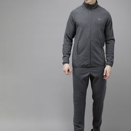 Wildcraft Solid Jacket And Mid-Rise Joggers-image-37