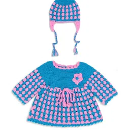 Tintin Pink Wool Jumper Dress-picture-9