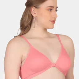 POOJA RAGENEE Pack Of 3 Anti Odour Double Layer Front Opener Hooks Detachable Strap Bra image 2