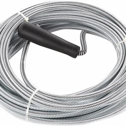 Fayby Drain Cleaning Long Spring Wire Waste Pipe Unblocker | Stainless Steel Flexible Drainage Pipe Cleaner Drain Clog Snake Wire (1 Psc_Multicolor) (5 Meter) image 1