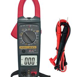 HTC CM-2030 Digital Ac ClampMeter 1000A Tester Clip-On-Meter With 1 Year Warranty Digital Multimeter (Green, Red 2000 Counts) image 1