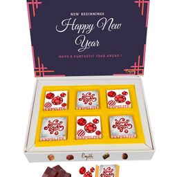 Expelite Happy New Year Chocolate Gift Box - 200 gm-image-73