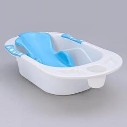 Zyamalox Safe and Funbaby bath tub with sling for Newborns to Toddlers: Enjoyable Bathing for Ages 0-3 Anti-Slip Infant bath tub for kids-20