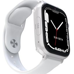 WEARFIT Scout Pro Kids Smart Watch, 4G Long-Lasting Video & Phone Call, Location Tracking & IP67 Water-Resistance for (White)-24