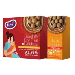 Early Foods Gond & Bajra Laddoo Pack of 2, 250g Each-image-44