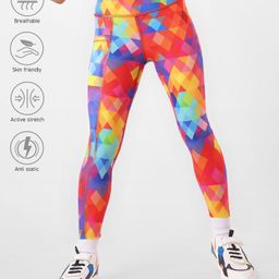 Pine Active Full Length Super Stretch Leggings - Multicolour-picture-14