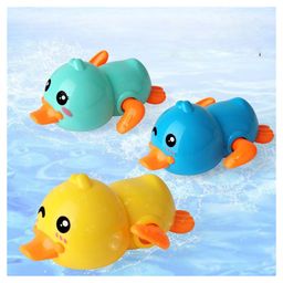ADKD Swimming Duck Wind Up Bath Toys Pack Of 3 - (Color & Design May Vary)-17