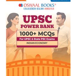 Oswaal Books UPSC Power Bank:1000+ MCQs for UPSC and State PSCs Exams Indian Economy-6