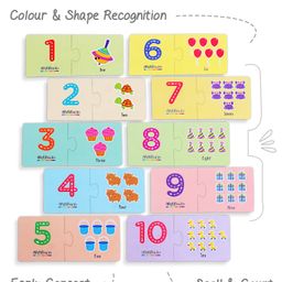 Intelliskills Learn With Puzzles Spell & Count Puzzles - 56 Pieces image 3