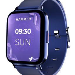 Hammer Pulse 3.0 Bluetooth Calling Smartwatch With Multiple Watch Faces- Blue image 3