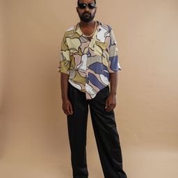 Big Bunny Men Custom Opaque Printed Casual Shirt-image-65