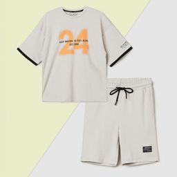 max Boys Printed T-shirt with Shorts-image-75