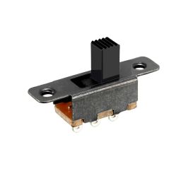 SPDT Slide Switch 50V 0.5A Small SPDT Slide Switches With 3 Terminals Pins, Plastic and Metal - RS4980SPDT Slide Switch 50V 0.5A Small SPDT Slide Switches With 3 Terminals Pins, Plastic and Metal - RS4980-15