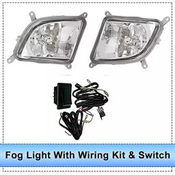 Auto Pearl Fog Light with Wiring Kit and Switch Compatible For Tata Safari Dicor (Without Plastic Sash Cover) image 4