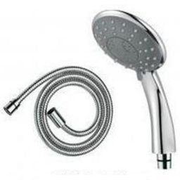 Jayna 1200 mm Round Brass Silver Wall Mount Overhead Rain Shower JST 01-23