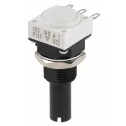Vishay Panel Mount Rotary Potentiometer 1 W Power 10 kΩ Resistance Solder Lug Terminal, P11P1F0GJSY00103KA-picture-15