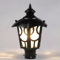 Tucasa NTU-65 B-22 Decorative Gate Light (Black)-image-83