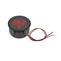 Digital Display Voltage Detector Circular Two-Wire Voltmeter DC 5-100V Round LED Display - RS4984Digital Display Voltage Detector Circular Two-Wire Voltmeter DC 5-100V Round LED Display - RS4984-19