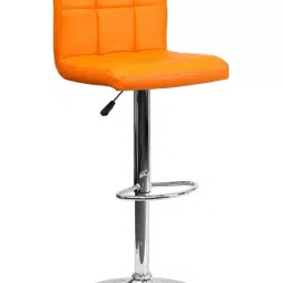 Exclusive Furniture Bar Stool in Leatherette Orange Upholstery KBSTO02-image-90
