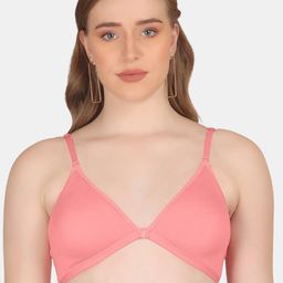 POOJA RAGENEE Pack Of 3 Anti Odour Double Layer Front Opener Hooks Detachable Strap Bra image 5