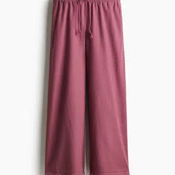 H&M Women Linen-Blend Drawstring Trousers-image-33