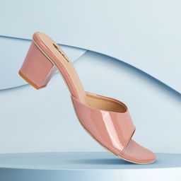 Picktoes Women Pink Block Heels-35