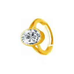 GenZcomplex Gold-Plated Brass Zircon Finger Ring-32