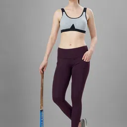 TITTLI Women Slim-Fit Mid-Rise Dry Fit Training or Gym Tights-picture-9