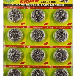 Brite Guard Stainless Steel Scrubber 12 Piece ASM-100-12-S-image-34