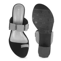 Mochi Embellished Open Toe Block Heels image 3