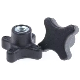 RS PRO Black 4-Arm Clamping Knob M8 Threaded Hole, 7027715-image-47